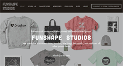 Desktop Screenshot of funshapestudios.com